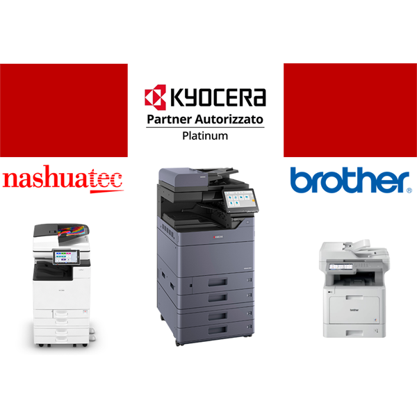 Noleggio vendita Kyocera Nashuatec Brother